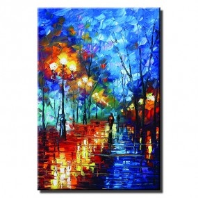 Tranh in Canvas sơn dầu